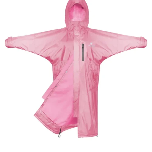 Equidry fliisvoodriga ratsamantel, pink XS