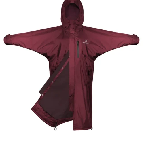 Equidry fliisvoodriga ratsamantel XS / Plum