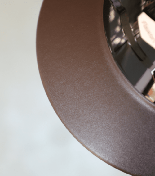 Visor angel leather dark brown 2